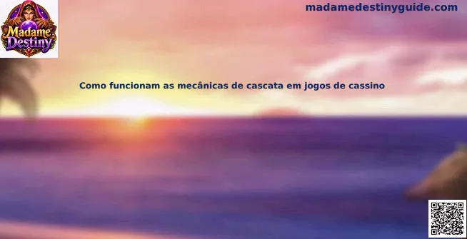 Mecánicas de cascata en slots