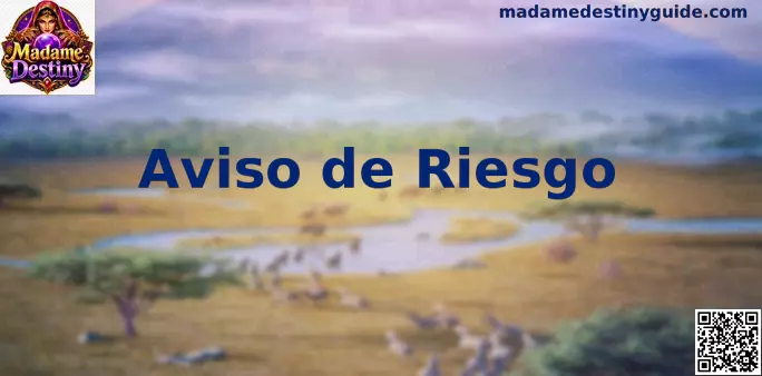 Aviso de riesgo y juego responsable de Madame Destiny para usuarios en México