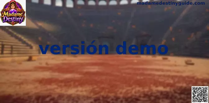 Interfaz de la versión demo de Madame Destiny en México
