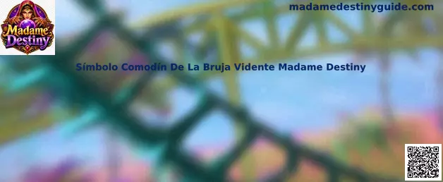 Símbolo Comodín De La Bruja Vidente Madame Destiny