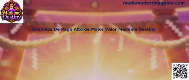 Símbolos De Pago Alto de Maior Valor Madame Destiny