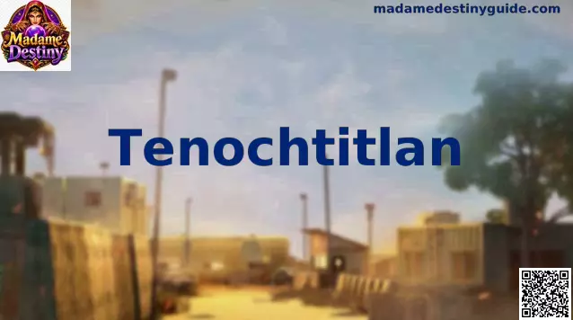 Tenochtitlan vista aérea